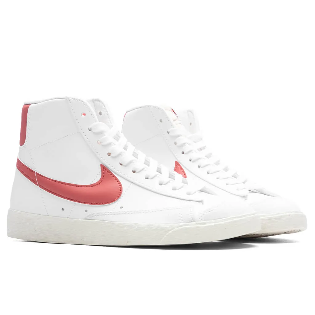 Women's Blazer Mid '77 NN  - White/Adobe/Red Stardust