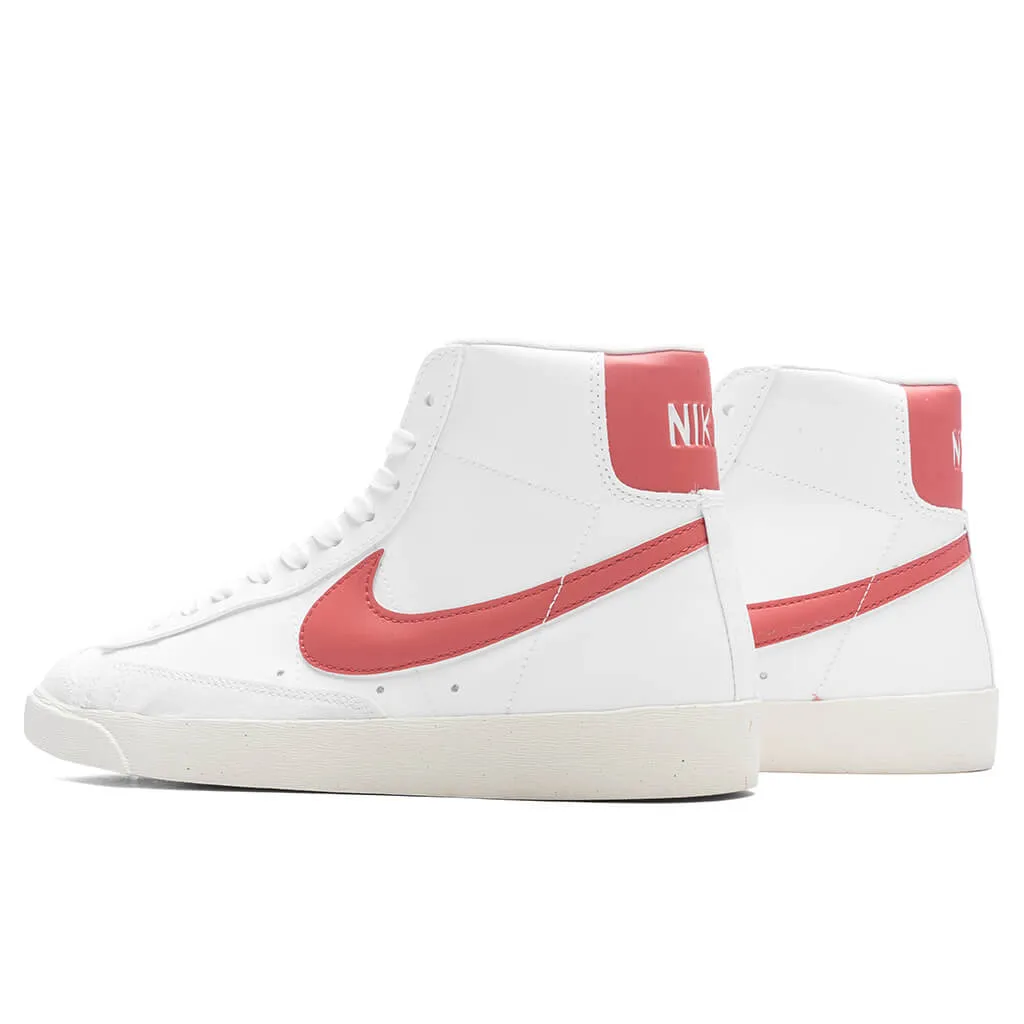 Women's Blazer Mid '77 NN  - White/Adobe/Red Stardust