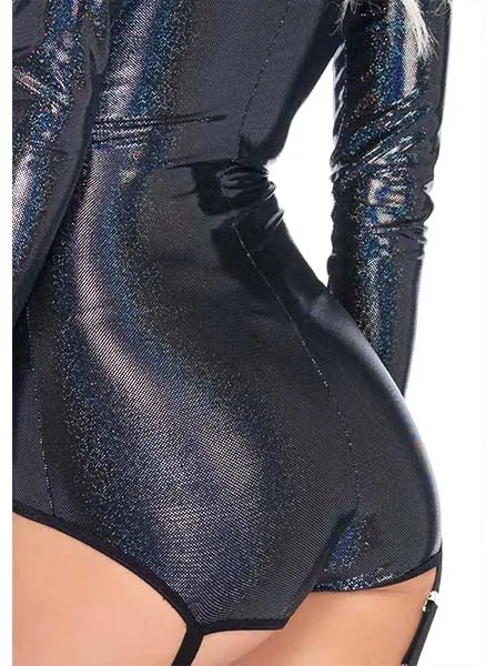 Women's Iridescent Skull Bodysuit