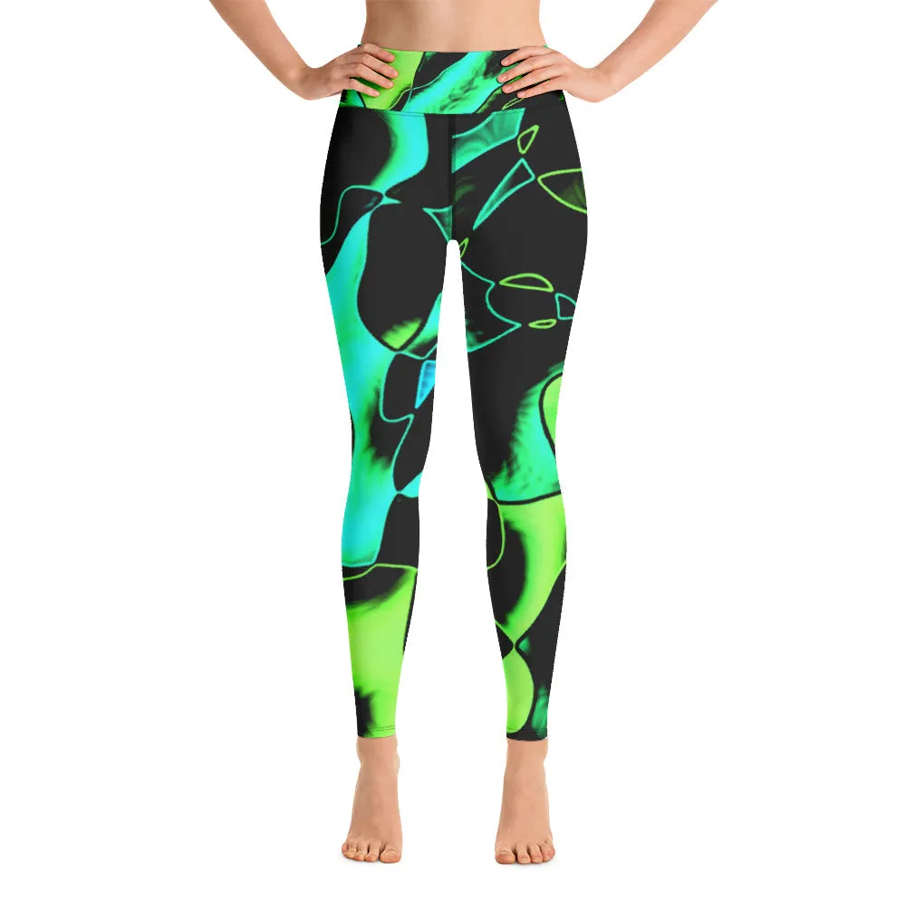 Yoga Leggings Colorful Lime