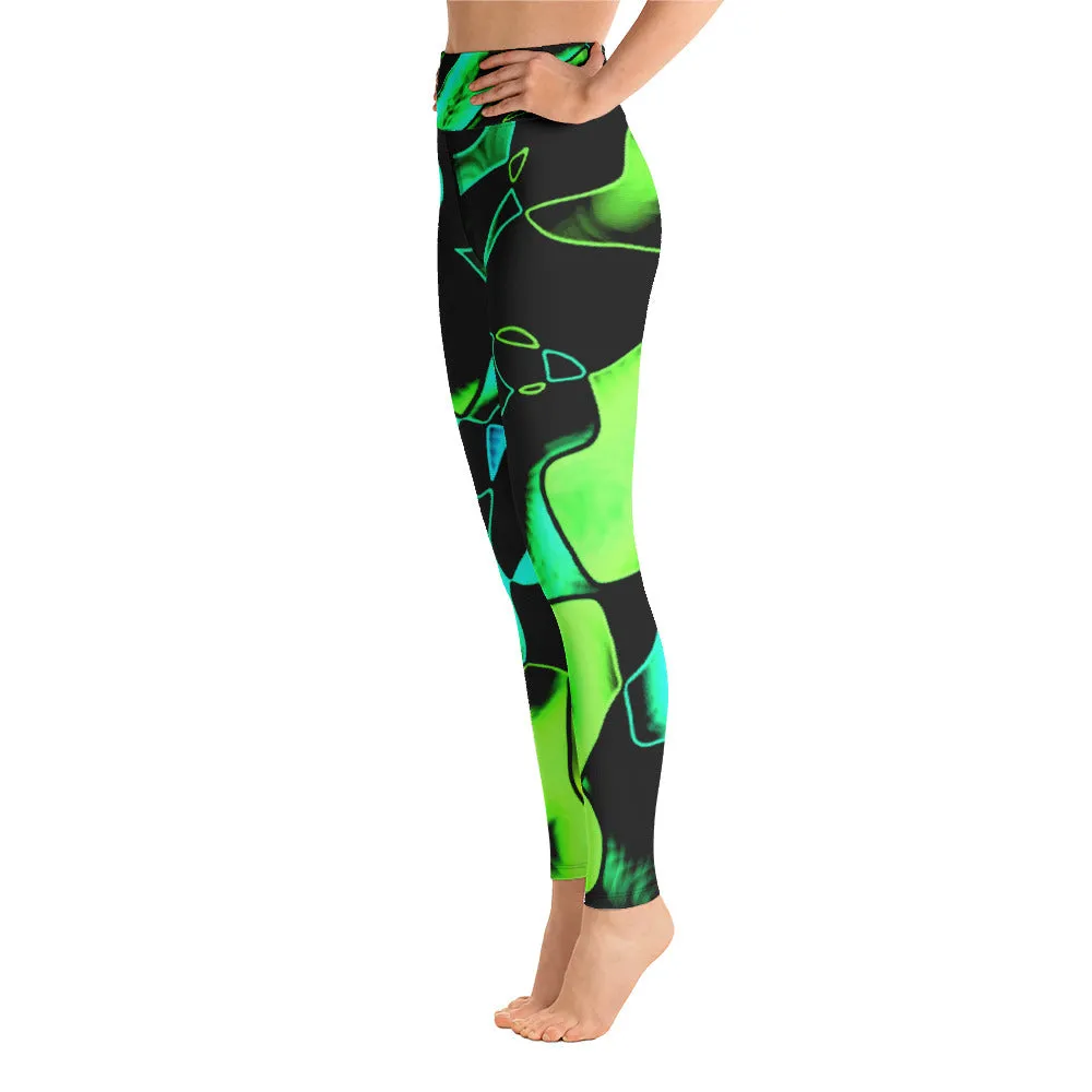 Yoga Leggings Colorful Lime