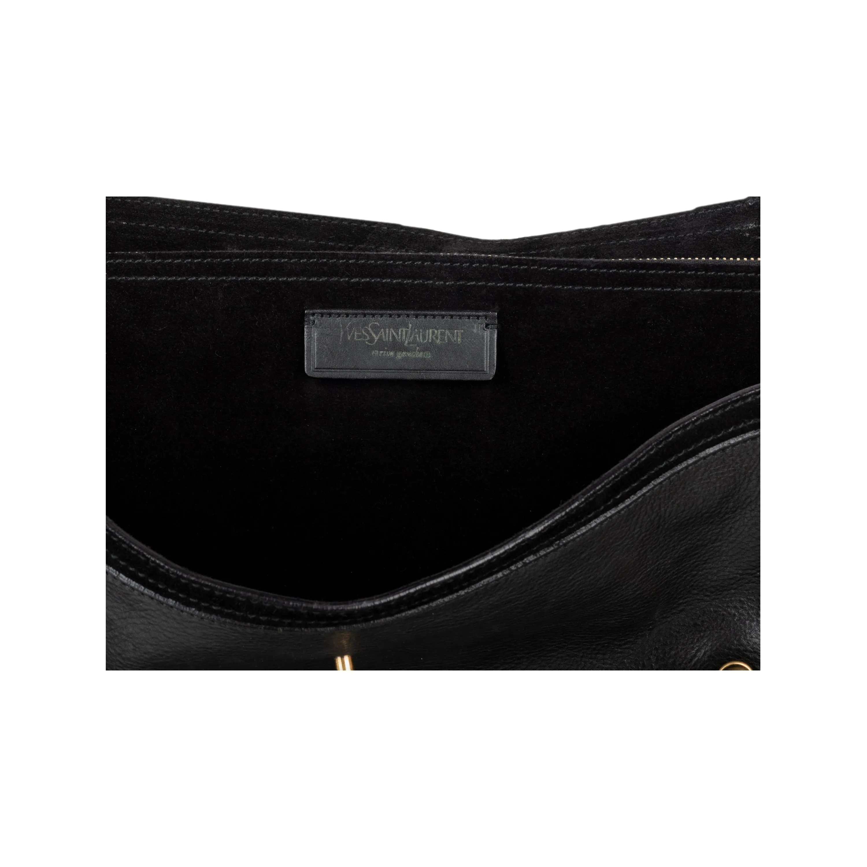 Yves Saint Laurent black leather Muse Two handbag - '00s