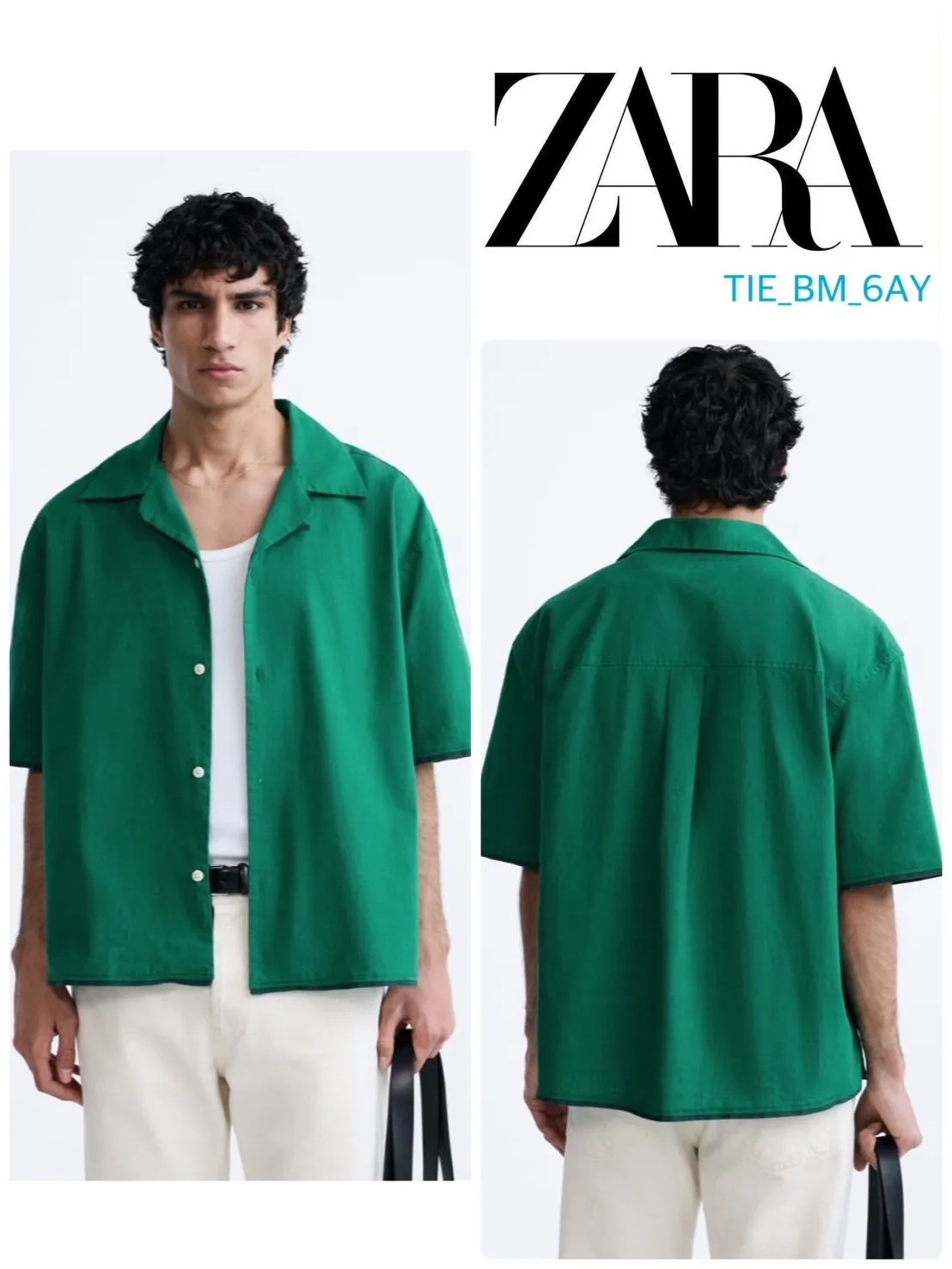 ZARA  |BOXY SHIRT