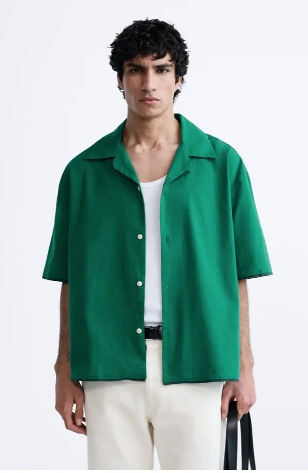 ZARA  |BOXY SHIRT